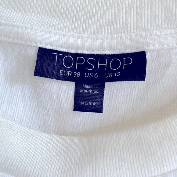 topshop // crop top - Picture 5 of 5